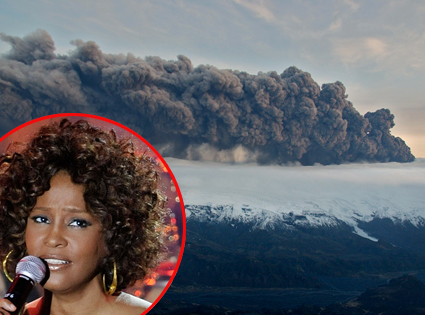 Whitney Houston, Iceland Volcano Whitney Houston, Iceland Volcano